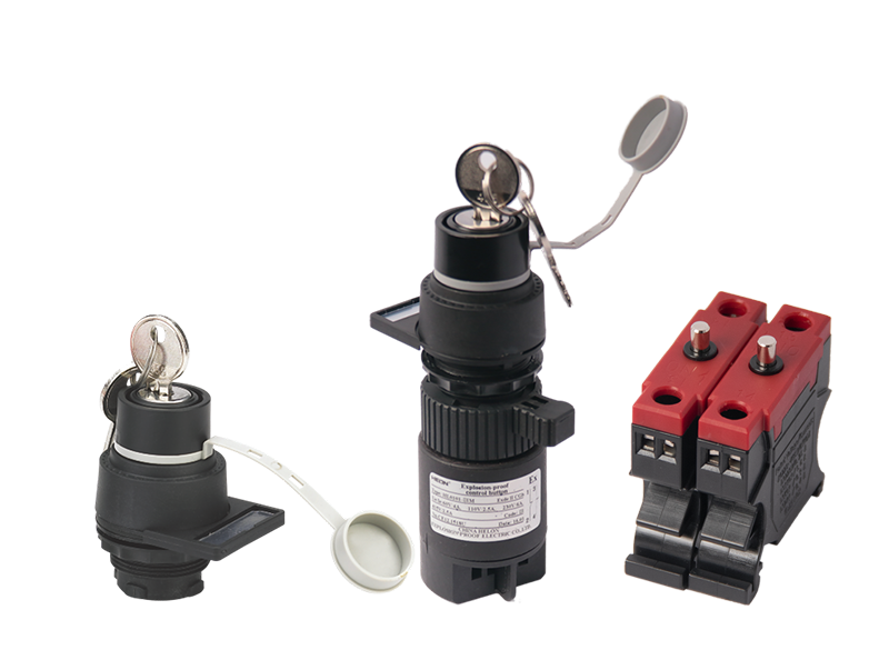 HL0101-Y1/(M) Series Explosion-proof Button/Switch(Board back type)